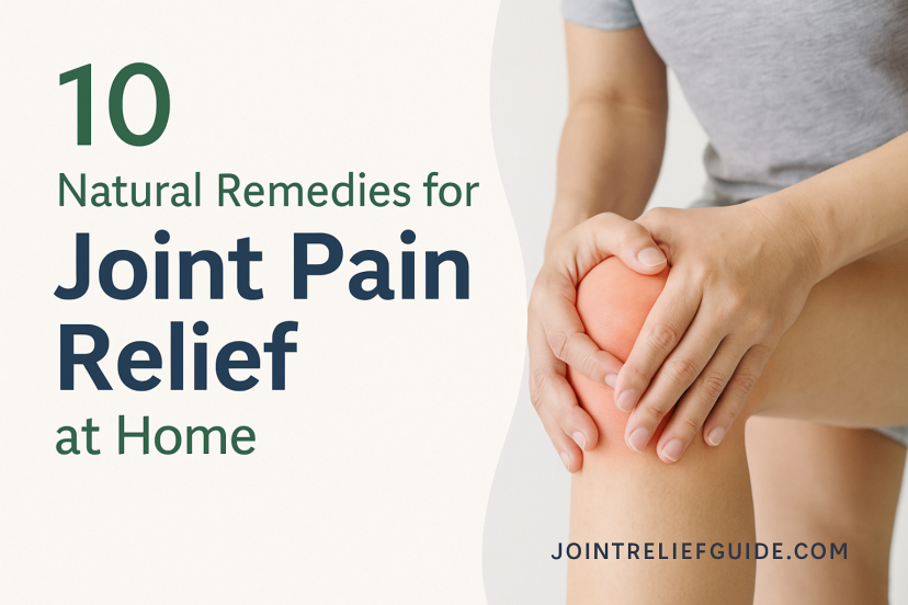 natural remedies for joint pain