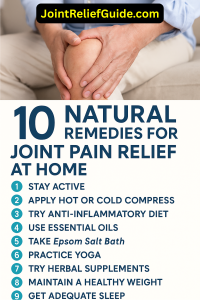 natural remedies for joint pain