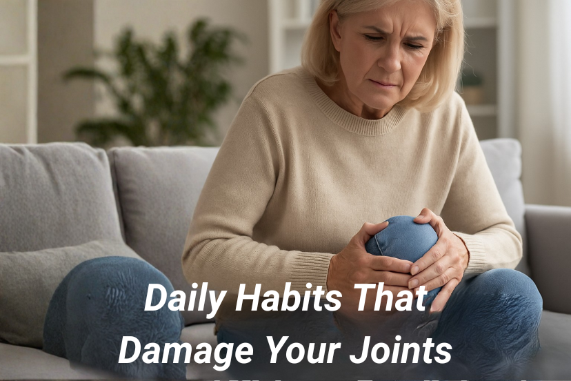 habits that damage joints