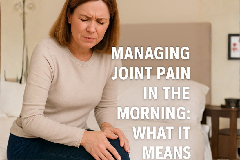 joint pain in the morning what it means