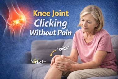 knee joint clicking without pain