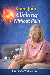 knee joint clicking without pain-pin
