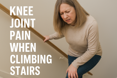 knee joint pain when climbing stairs